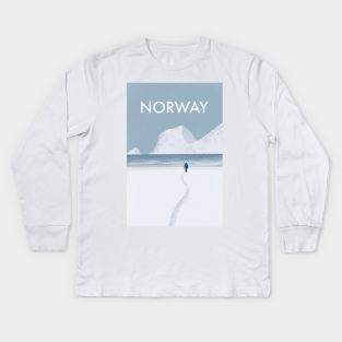Norway Kids Long Sleeve T-Shirt